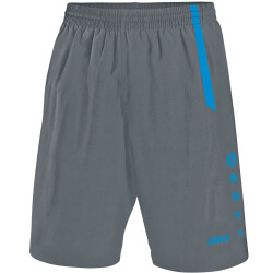 JAKO Turin Sporthose steingrau/JAKO blau 116
