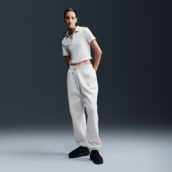 NIKE Sportswear Phoenix Fleece High-Waist Oversize Jogginghose Damen 104 - lt orewood brn/sail XXL