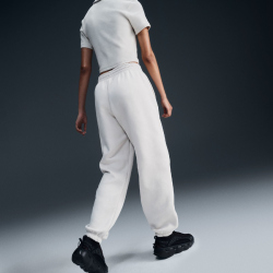 NIKE Sportswear Phoenix Fleece High-Waist Oversize Jogginghose Damen 104 - lt orewood brn/sail XXL