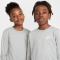 NIKE Sportswear Langarmshirt Kinder 063 - dk grey heather S (128-137 cm)
