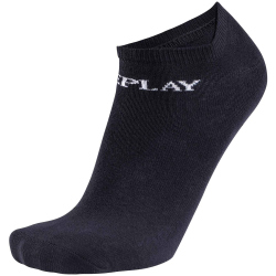 3er Pack REPLAY Inliner Basic Sneakersocken mit Banderole