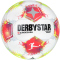 DERBYSTAR Bundesliga Club TT Fußball Trainingsball 2025/26 weiss/rot/gelb 5