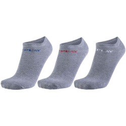 3er Pack REPLAY Inliner Basic Sneakersocken mit Banderole...