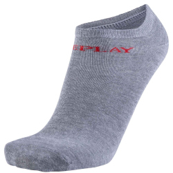 3er Pack REPLAY Inliner Basic Sneakersocken mit Banderole grey mel./logo ass c 39-42