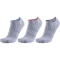 3er Pack REPLAY Inliner Ultralight Sneaker Socken mit Banderole grey mel./logo ass c 43-46