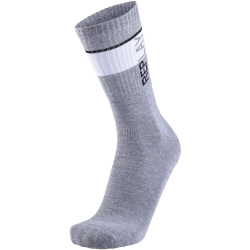 2er Pack REPLAY Tennissocken Vertikal Logo Banderole grey melange/black 39-42