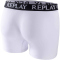 2er Pack REPLAY Basic Boxershorts Herren white/grey melange S