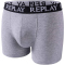 2er Pack REPLAY Basic Boxershorts Herren white/grey melange S