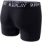 2er Pack REPLAY Basic Boxershorts Herren lime green/black S
