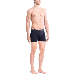 2er Pack REPLAY Basic Boxershorts Herren red/black S