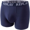 2er Pack REPLAY Basic Boxershorts Herren white/indigo S