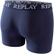 2er Pack REPLAY Basic Boxershorts Herren white/indigo M