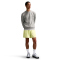 NIKE Club Crew Fleece-Sweatshirt Herren 063 - dk grey heather/white S