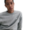 NIKE Club Crew Fleece-Sweatshirt Herren 063 - dk grey heather/white S