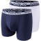 2er Pack REPLAY Boxershorts Style 02 Herren indigo/white XXL