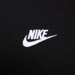 NIKE Club Crew Fleece-Sweatshirt Herren 010 - black/white S