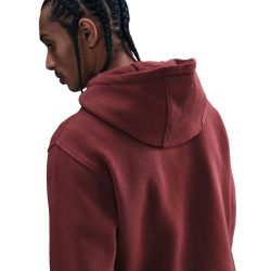 NIKE Club Fleece-Kapuzenjacke Herren 619 - dark team red/dark team red/white XL