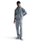 NIKE Club Fleece-Kapuzenjacke Herren 063 - dk grey heather/lt smoke grey/white S