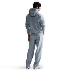 NIKE Club Fleece-Kapuzenjacke Herren 063 - dk grey heather/lt smoke grey/white XL
