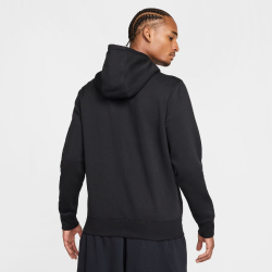 NIKE Club Fleece-Kapuzenjacke Herren 010 - black/black/white M