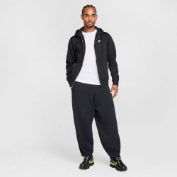NIKE Club Fleece-Kapuzenjacke Herren 010 - black/black/white M
