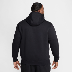 NIKE Club Fleece-Kapuzenjacke Herren 010 - black/black/white M