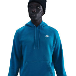 NIKE Club Fleece-Hoodie Herren 301 - green abyss/green abyss/white M