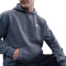 NIKE Club Fleece-Hoodie Herren 071 - charcoal heathr/iron grey/white S