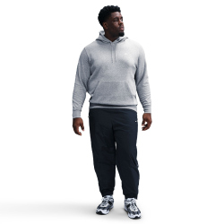 NIKE Club Fleece-Hoodie Herren 063 - dk grey heather/lt smoke grey/white S