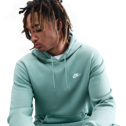 NIKE Club Fleece-Hoodie Herren 017 - cannon/cannon/white S