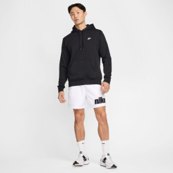 NIKE Club Fleece-Hoodie Herren 010 - black/black/white S
