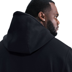 NIKE Club Fleece-Hoodie Herren 010 - black/black/white S
