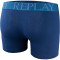 2er Pack REPLAY Boxershorts Style 03 gestreift dark blue/blue melan S