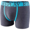 2er Pack REPLAY Boxershorts Style 03 gestreift dark g. mel/scuba bl S