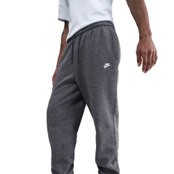 NIKE Club Fleece Jogginghose Herren 071 - charcoal heathr/iron grey/white M