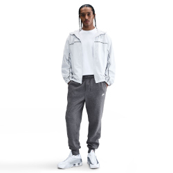 NIKE Club Fleece Jogginghose Herren 071 - charcoal heathr/iron grey/white L