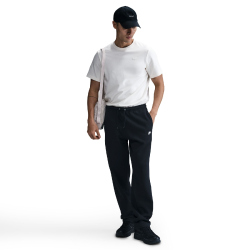 NIKE Club Fleece Jogginghose Herren 010 - black/black/white XL