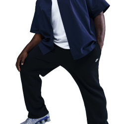 NIKE Club Fleece Jogginghose Herren 010 - black/black/white XL