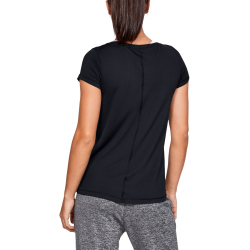UNDER ARMOUR Funktionsshirt Damen black/metallic silver XS