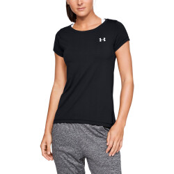 UNDER ARMOUR Funktionsshirt Damen black/metallic silver L