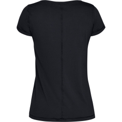 UNDER ARMOUR Funktionsshirt Damen black/metallic silver L