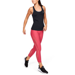 UNDER ARMOUR HeatGear Armour Racer Tanktop Damen black/metallic silver XS