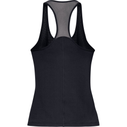 UNDER ARMOUR HeatGear Armour Racer Tanktop Damen black/metallic silver XS