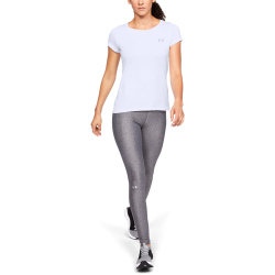 UNDER ARMOUR Funktionsshirt Damen white/metallic silver XS