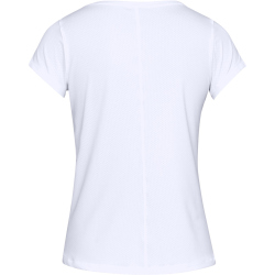 UNDER ARMOUR Funktionsshirt Damen white/metallic silver XS