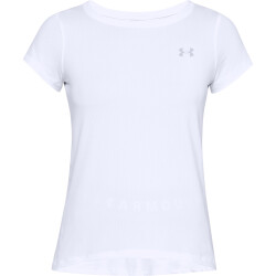 UNDER ARMOUR Funktionsshirt Damen white/metallic silver L