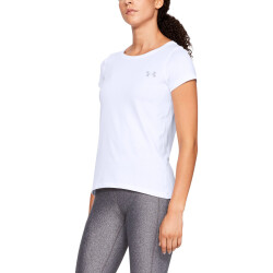 UNDER ARMOUR Funktionsshirt Damen white/metallic silver L
