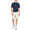 UNDER ARMOUR Performance 2.0 Golf Poloshirt Herren 408 - academy/pitch gray S
