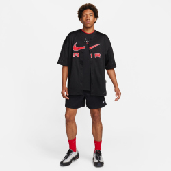 NIKE Club Mesh-Flow Shorts Herren 010 - black/white S