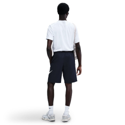 NIKE Club Woven Shorts Herren 451 - obsidian/white S